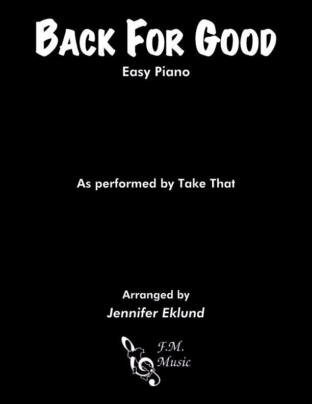 Back for Good (Easy Piano)